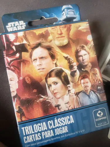 Baralho Copag Star Wars trilogia clássica