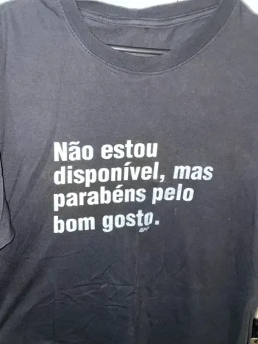 CAMISA PRETA COM INDIRETA