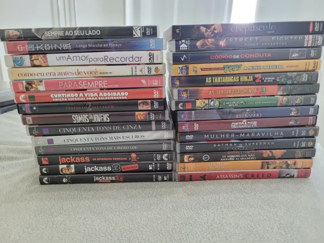 Lote de DVDs de Filmes
