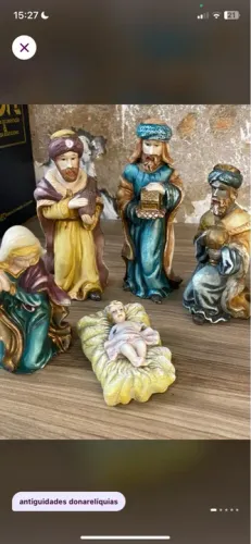 ANTIGA ARTE SACRA PRESÉPIO | ANTIGUIDADES