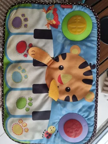 Piano Musical Tapete Infantil Brinquedo Educativo Teclado
