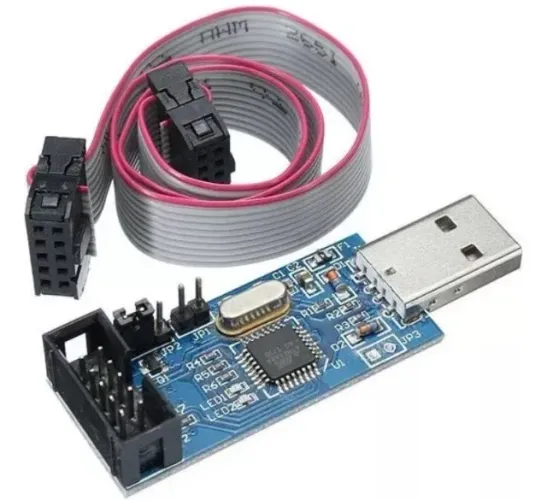 Gravador Avr Usbasp Usbisp Atmel Arduino Programador Atmega  AutomaçãoCOD-AM325   Robotica
