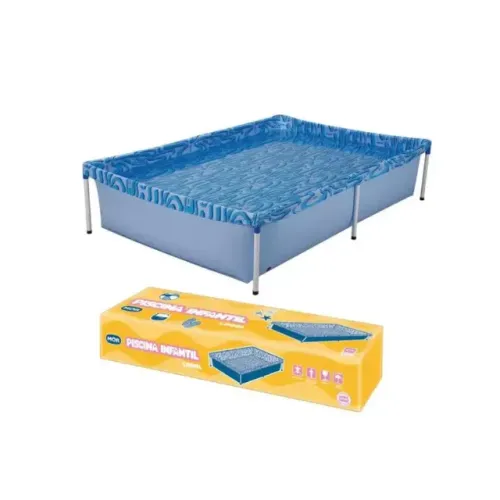 Piscina 1000 L Mor Quadrada