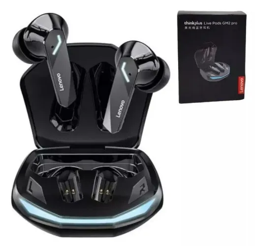 Fones de Ouvido Lenovo Live Pods GM2 Pro TWS - Novo