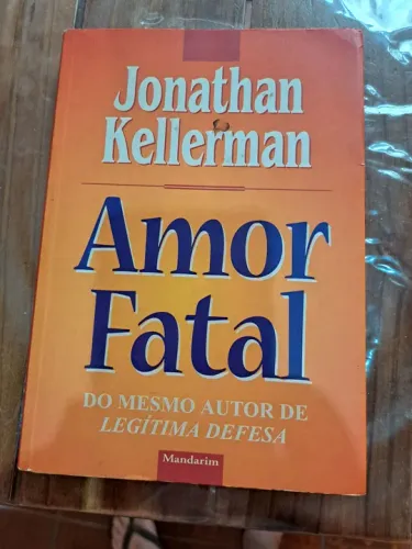Livro Amor Fatal - Jonathan Kellerman