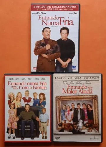 Dvd Entrando Numa Fria - Trilogia 
