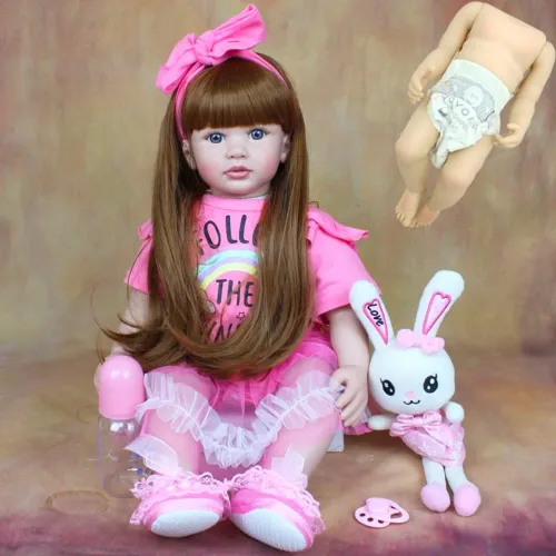Bebê Reborn Realista/Corpo de Silicone