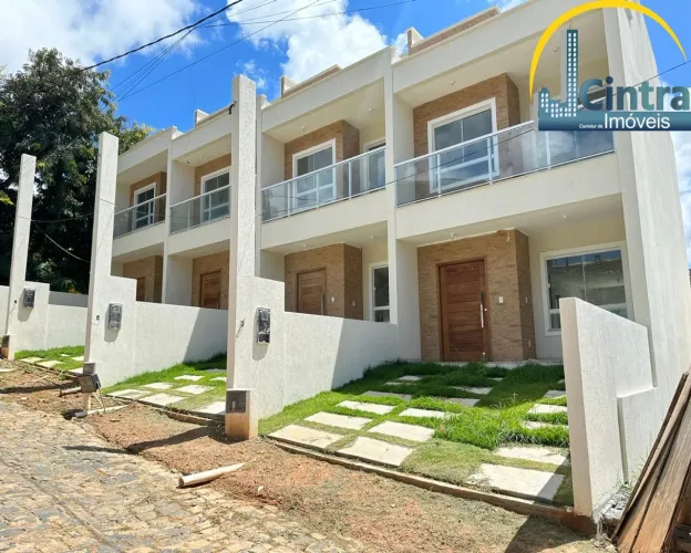 VENDO CASA EM ITAPUÃ, CONDOMÍNIO FECHADO COM 3/4 SENDO 1 SUÍTE, R$ 539.000,00.