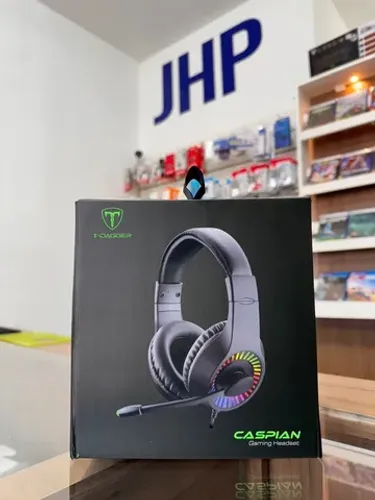 Headset Gamer T-Dagger Caspian RGB | Parcela Sem Juros | Loja Curitiba