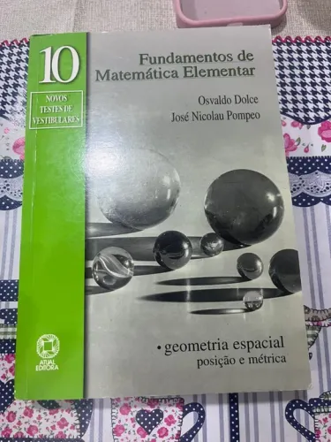 Livro Fundamentos de Matemática Elementar -  Volume 10 Completo e Organizado