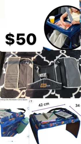 Mesa para cadeirinha