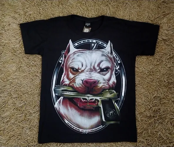 Camiseta Pitbull - Estiloso e Imponente