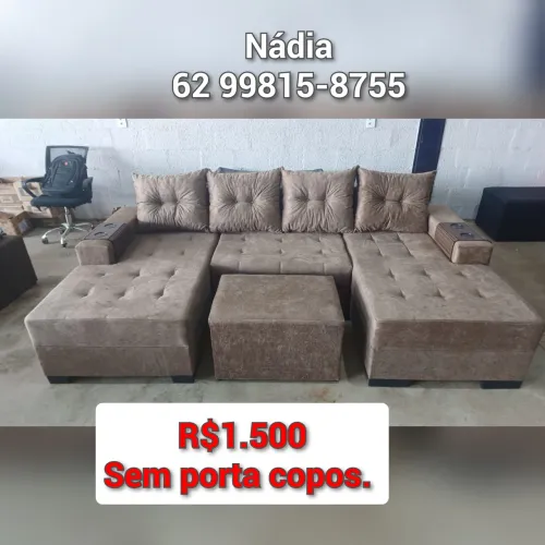 SOFÁ CHAISE DUPLA 33--×