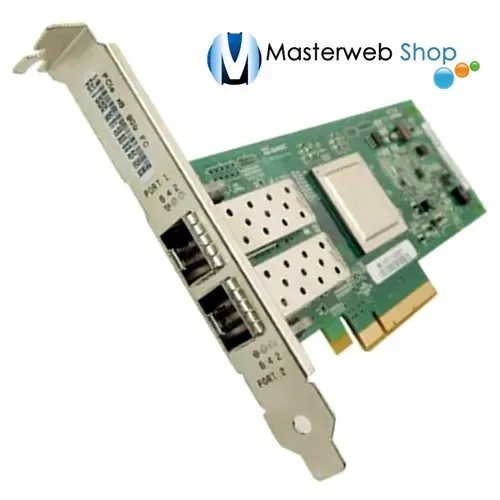 Placa de Fibra 2 Portas pci-e 8gb