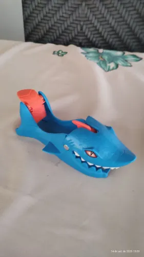 Hot Wheels City - Lançador  Tubarão