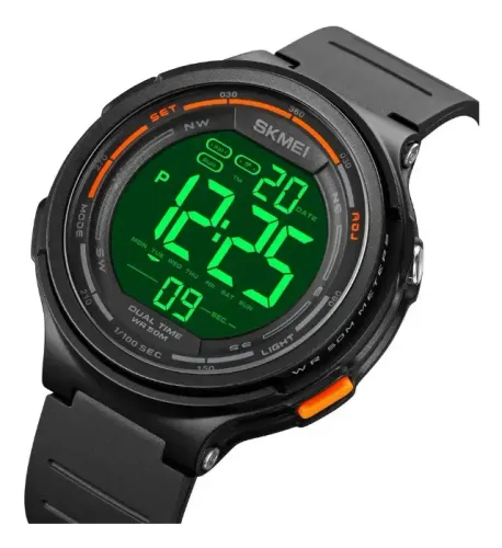 Relógio Masculino Skmei 1841 Digital Led Esportivo Militar Shock À Prova D'água