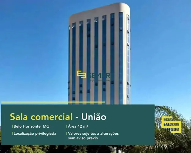 Venda de sala comercial no bairro União