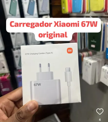 Carregador Xiaomi Turbo rápido original