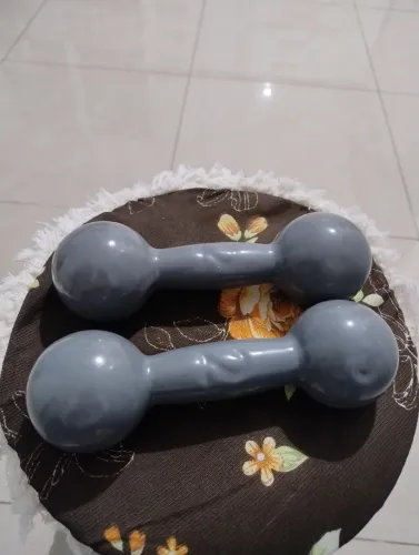 Halteres de 2 Kg emborrachados 