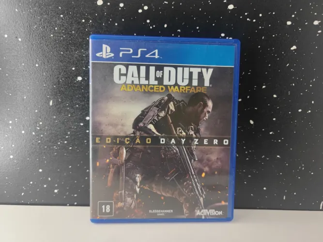Jogo call of duty advanced warfare de PS4