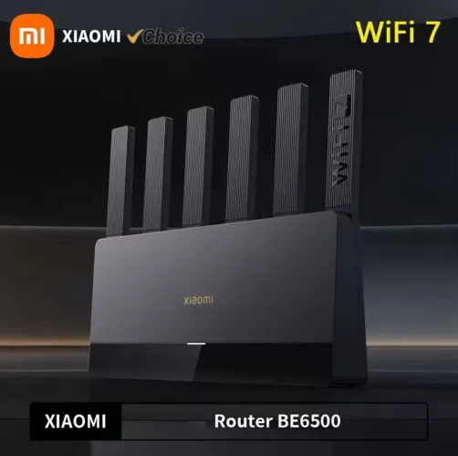 Roteador Xiaomi BE6500 WiFi 7- Novo - Apenas para retirada em mãos em Goiânia