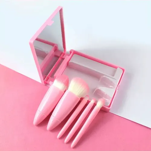 Kit pincéis com espelho