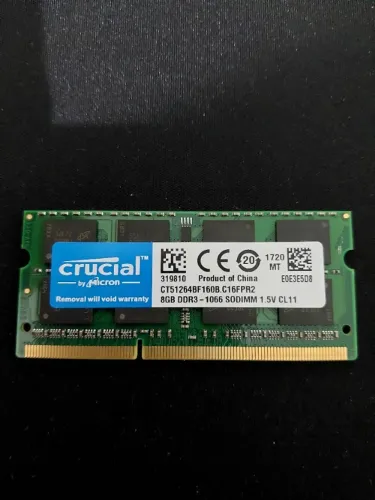 Memória ram para Laptop