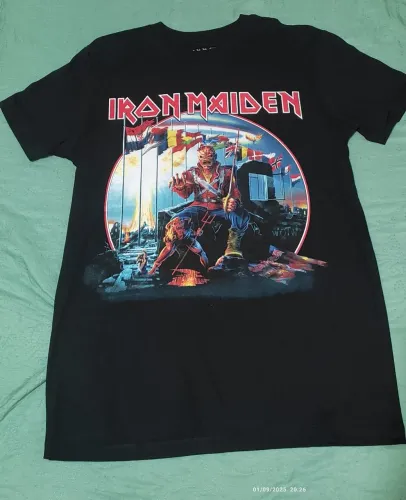 Iron Maiden - Camiseta (PP) oficial nova