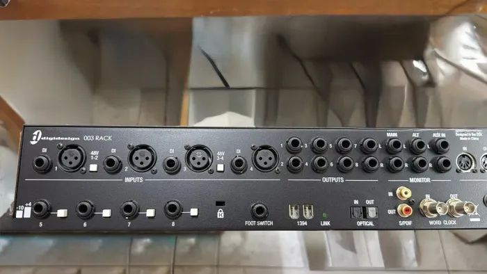 Interface de Áudio Digidesign 003 Rack