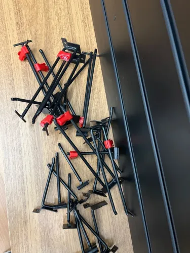 100 Ganchos para painel canaletado duplos e simples