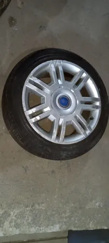 01 Roda dFiat Stilo aro 16 avulsa com pneu Bridgestone Turanza 185 55 16