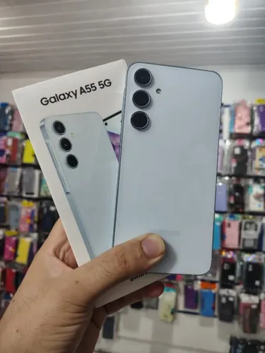 Celular Samsung A55 5G 256GB Completo Com Garantia