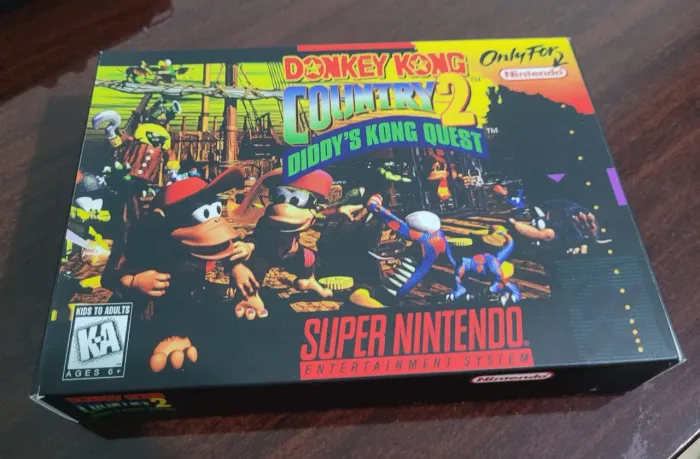 Donkey Kong Country 2 Diddy's Kong Quest - Original - Super Nintendo