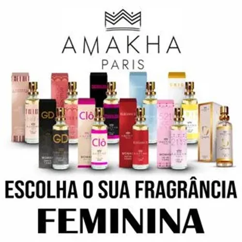 perfumes de bolso delicados e românticos amkha paris.