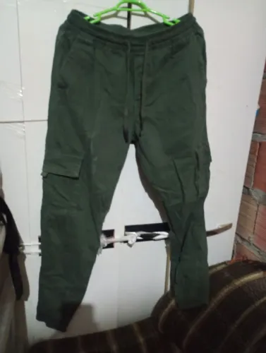 Calça Jogger Jeans Verde