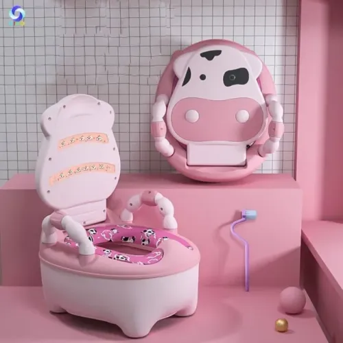 Vaso sanitário/penico infantil portátil/silicone/multifuncional p/treinar bebês-crianças