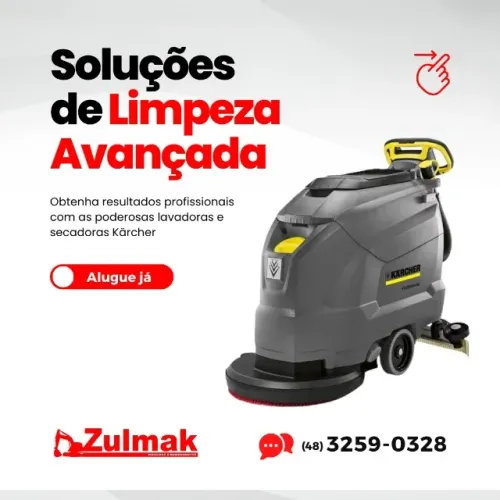 LIMPADORA DE PISO - LOCAÇÃO.