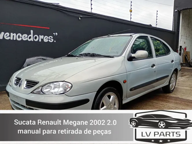 Sucata Renault Megane 2.0 2002 para retirada de peças 