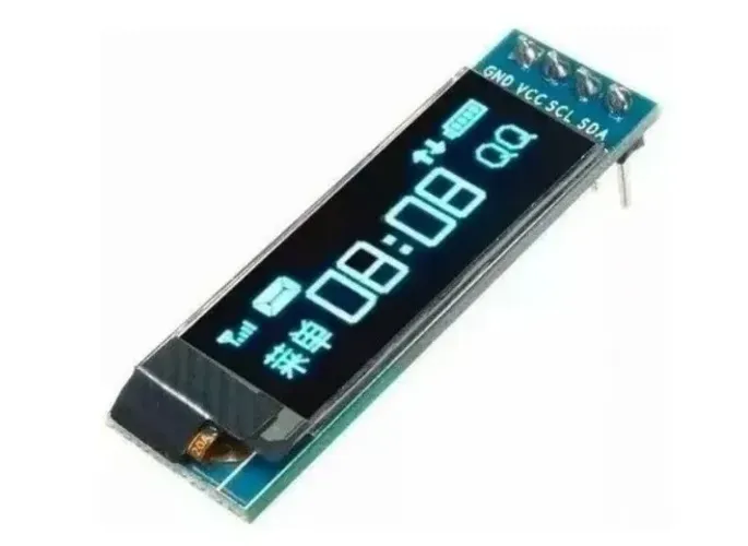 Display Oled 128x32 0.91 I2c Azul Para Arduino Esp8266 Esp32 Arduino Automação COD-AM428