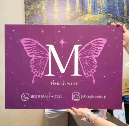 Placa pvc personalizada para sua empresa 