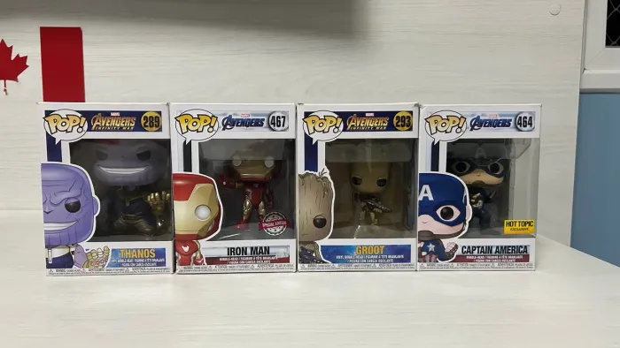 Funko Pops! - colecionáveis variados
