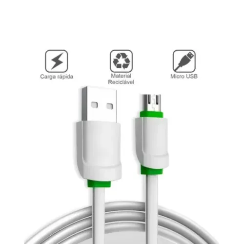 Cabo de Carregamento Micro USB V8 Soyan 1 Metro