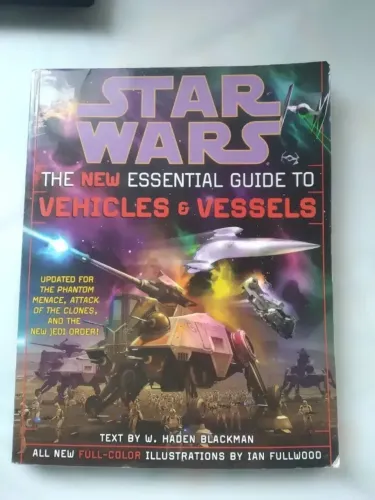 Livro Star Wars Vehicles E Vessels (Usado)