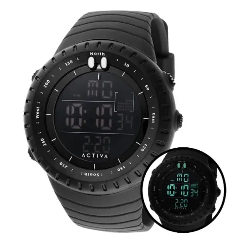 Relógio Invicta Activa Odyssey X Invicta Men's Digital 53mm Verde-Escuro Preto 