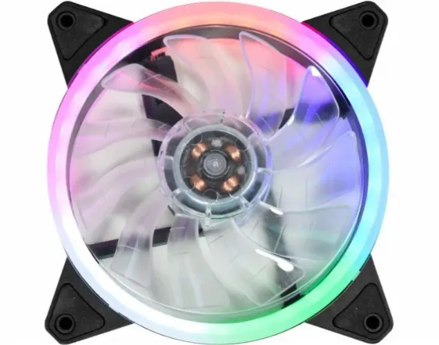 Fan Cooler Double Ring LED - AA-FAF1 + ENTREGA GRÁTIS + 1 ANO DE GARANTIA E EM ATÉ 12X