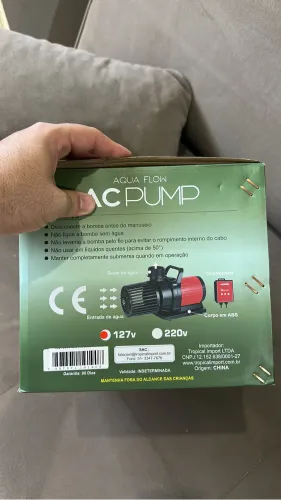 BOMBA DE ÁGUA AC PUMP 30 MIL LITROS 