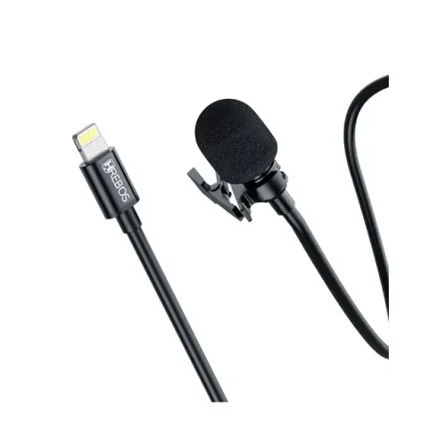 Microfone Lapela Lightning Hrebos Hd - Hs 032 (Entrega Grátis)