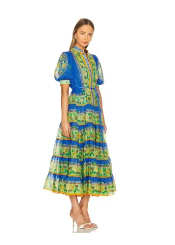 Linda Tiered Midi Dress - Vestido Importado Original com nota