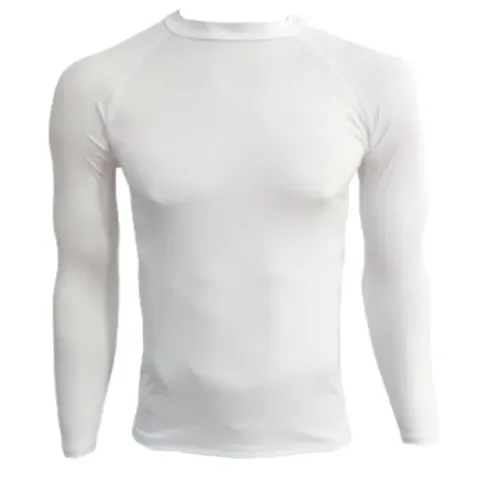 2 Camisas UV manga longa Tamanho M, Cor Branco.
