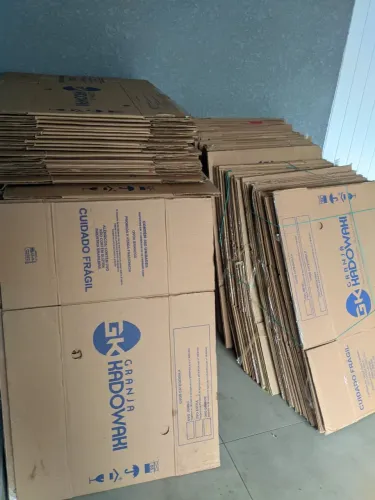 Caixas de papelão para mudança 